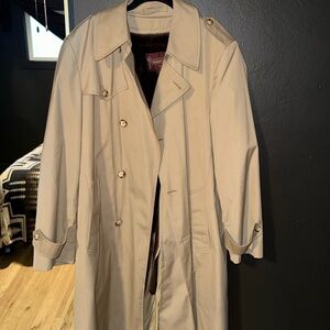 Adams Light Tan Trench Coat